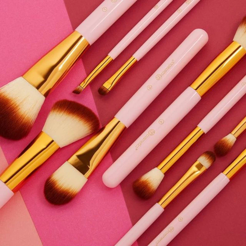 Bộ Cọ 10 Cây BH COSMESTICS Pink Perfection BHBO11